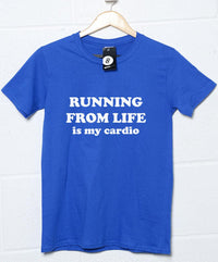 Thumbnail for Running From Life Unisex T-Shirt For Men And Women 8Ball