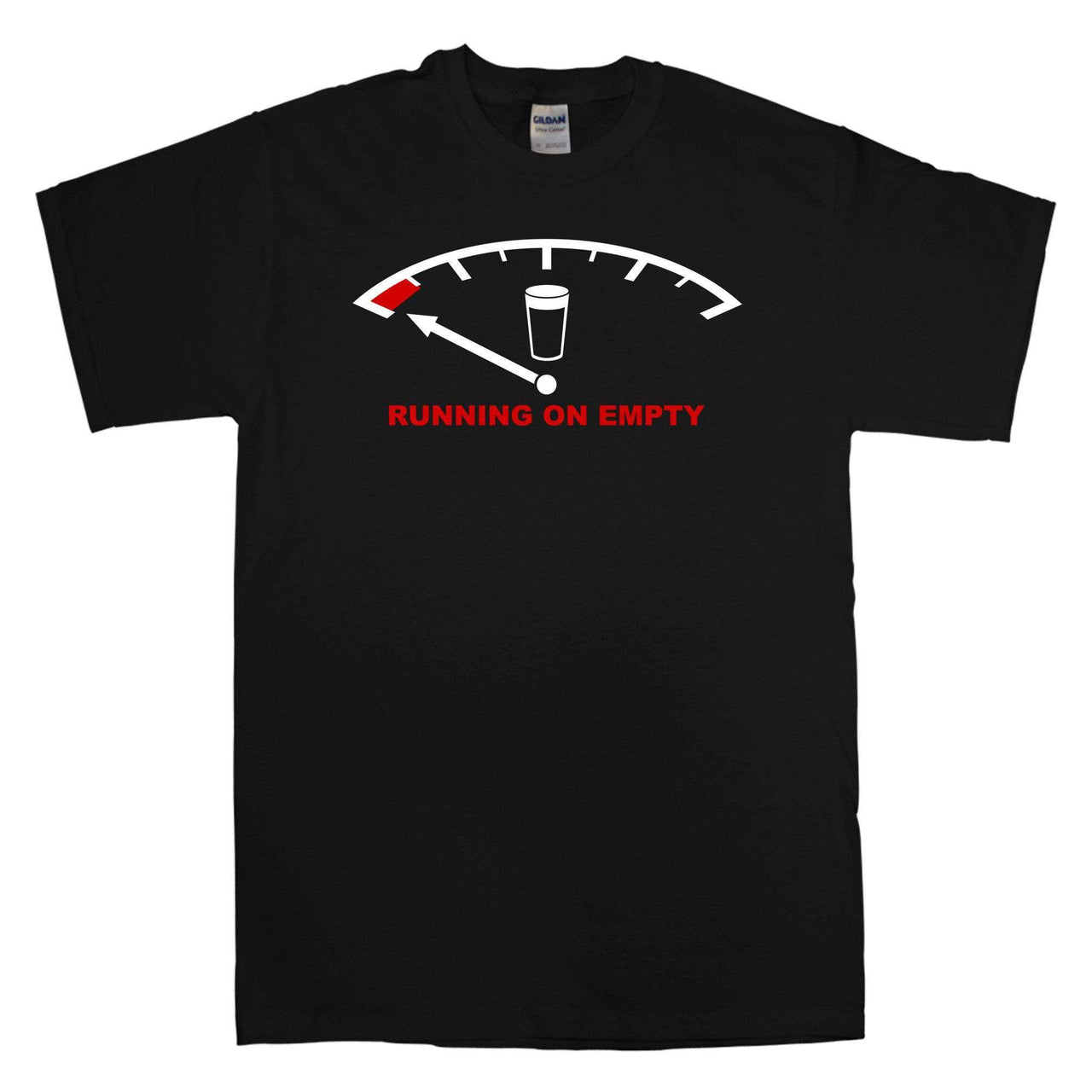 Running On Empty T-Shirt For Men 8Ball