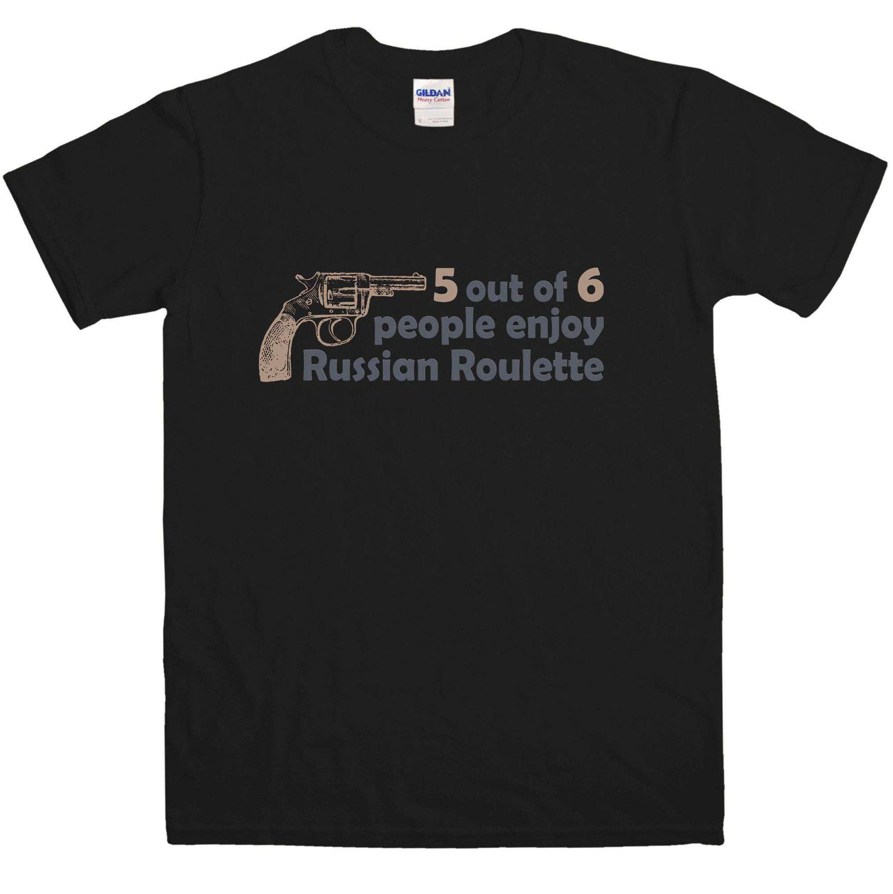Russian Roulette Unisex T-Shirt For Men And Women 8Ball