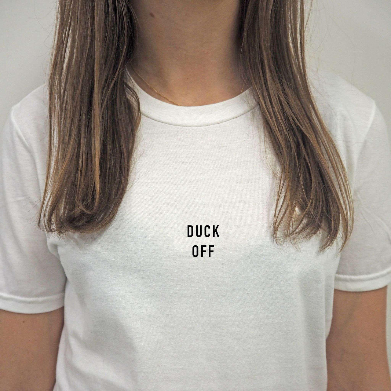 @SRSLYsocial Duck Off Graphic T-Shirt For Men 8Ball
