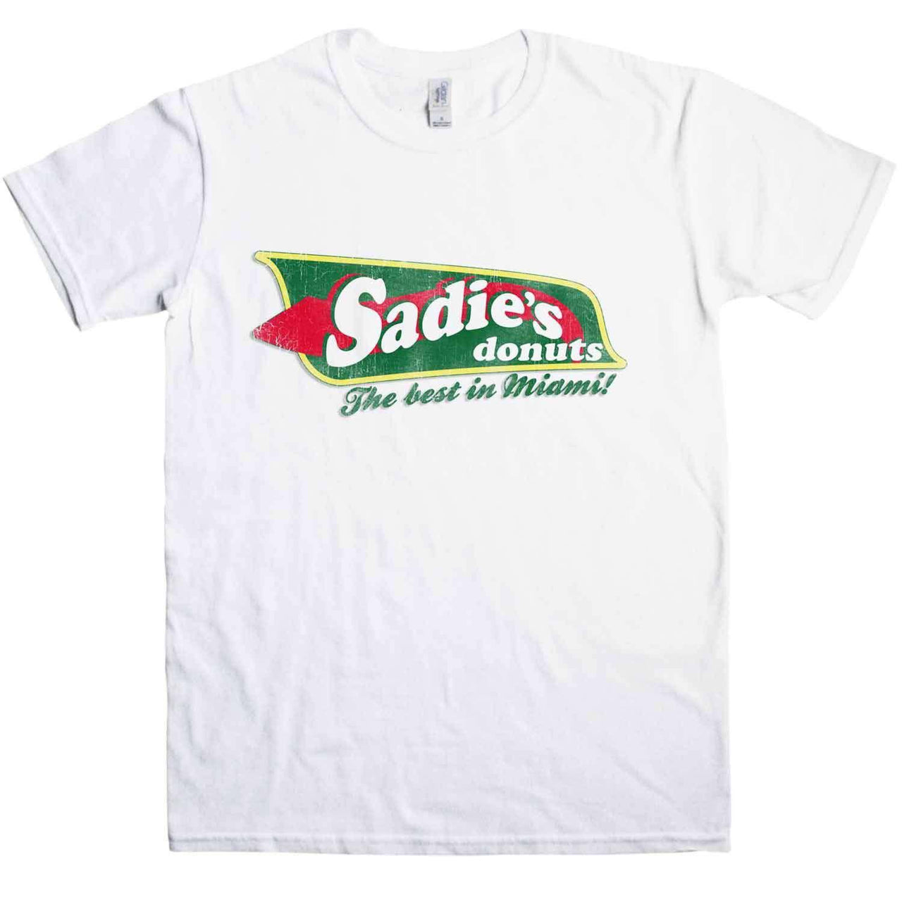 Sadies Donuts Mens Graphic T-Shirt, Inspired By Dexter 8Ball