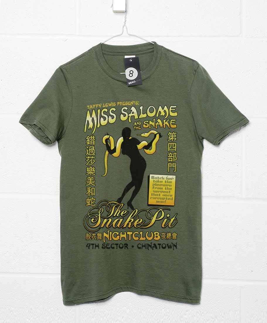 Salome and the Snake Mens Graphic T-Shirt 8Ball