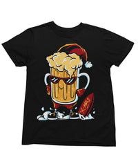 Thumbnail for Santa Beer Unisex Christmas Unisex T-Shirt 8Ball