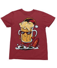 Thumbnail for Santa Beer Unisex Christmas Unisex T-Shirt 8Ball