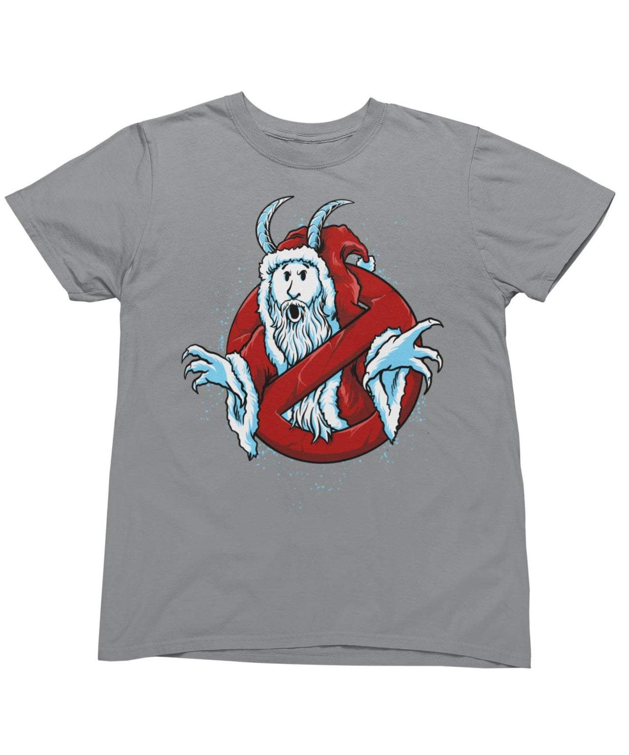 Santa Ghost Unisex Christmas Mens Graphic T-Shirt 8Ball