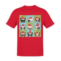 Thumbnail for Santa Hat Pugs Christmas Kids T-Shirt 8Ball