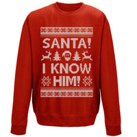 Thumbnail for Santa I Know Him Sweatshirt For Men and Women 8Ball
