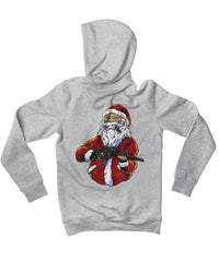 Thumbnail for Santa Shoot Em All Back Printed Christmas Graphic Hoodie 8Ball