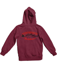 Thumbnail for Santa Will Stop Here Colour Back Printed Christmas Hoodie For Men and Women 8Ball