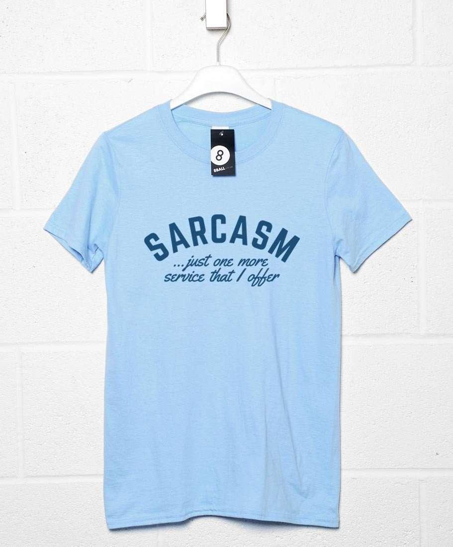Sarcasm Service Offered T-Shirt For Men 8Ball
