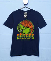 Thumbnail for Savage Beast Gym Graphic T-Shirt For Men 8Ball