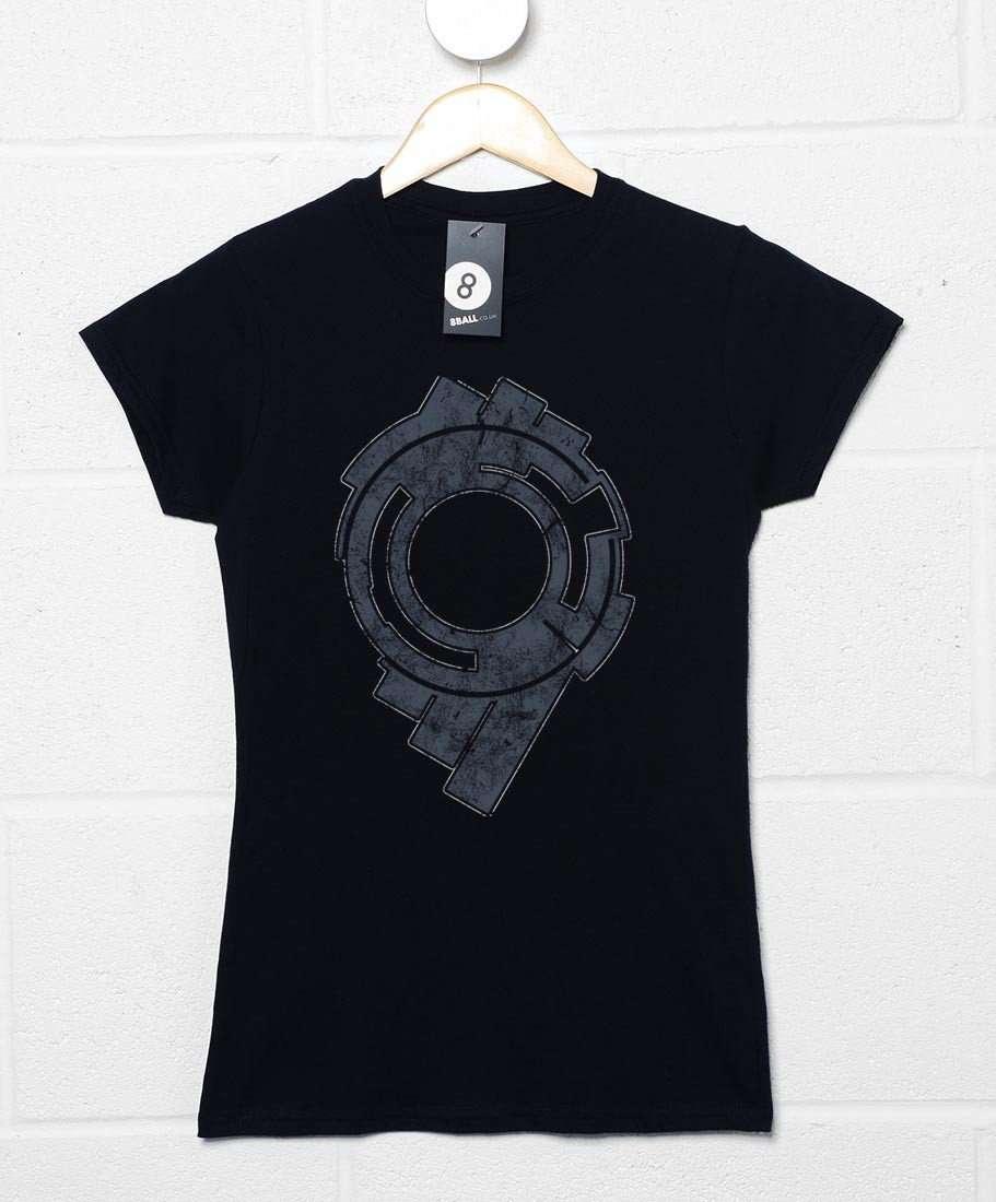 Section 9 Big Print Fitted Womens T-Shirt 8Ball