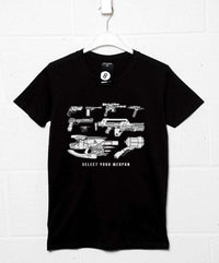 Thumbnail for Select Your Weapon Movie Guns Unisex T-Shirt For Men And Women 8Ball