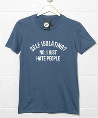 Thumbnail for Self Isolating? No I Just Hate People Graphic T-Shirt For Men 8Ball