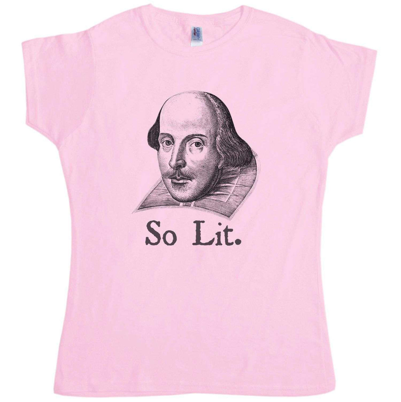 Shakespeare So Lit Womens Style T-Shirt 8Ball