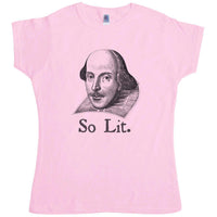 Thumbnail for Shakespeare So Lit Womens Style T-Shirt 8Ball