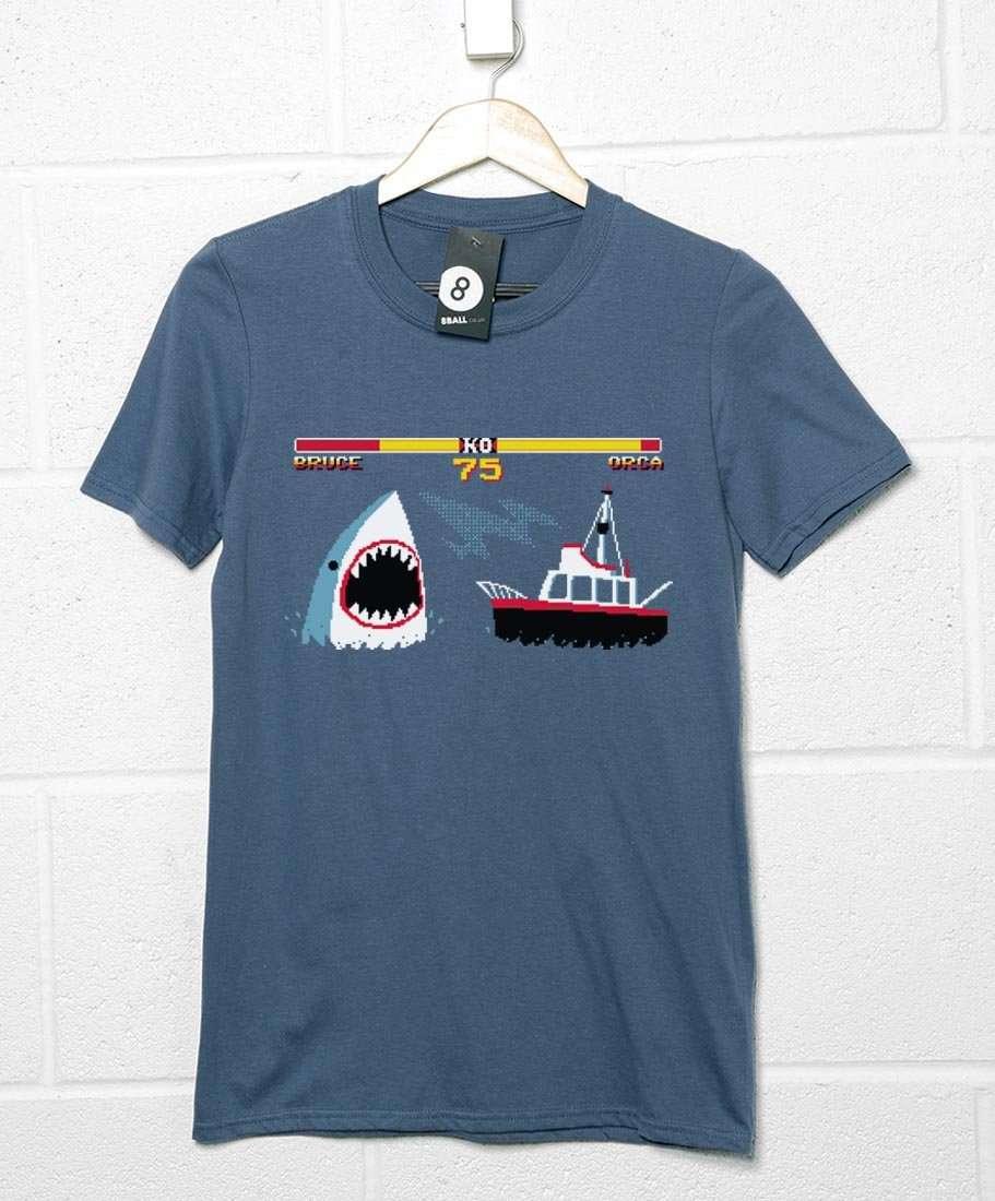 Shark Fighter 2 DinoMike Unisex T-Shirt 8Ball