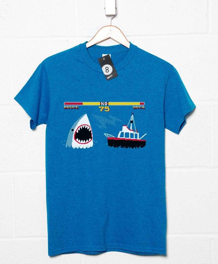 Shark Fighter 2 DinoMike Unisex T-Shirt 8Ball