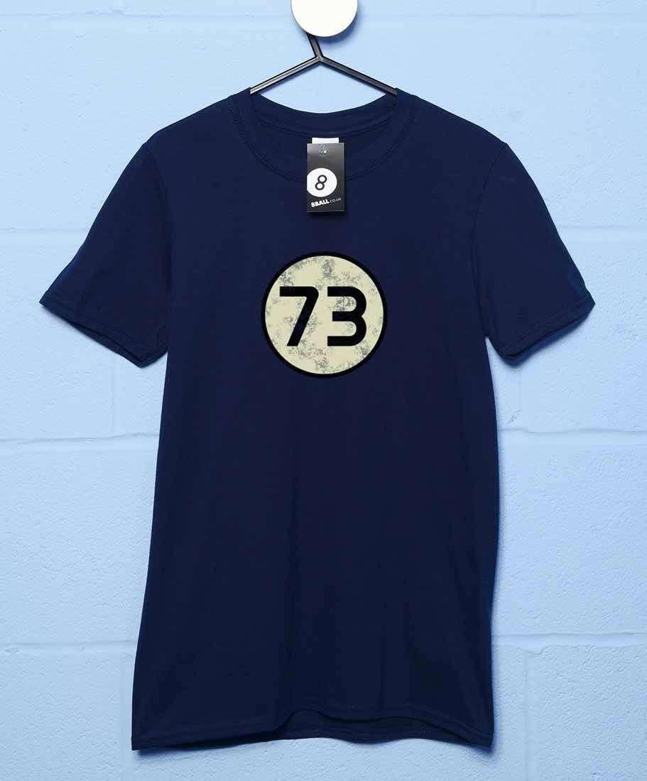 Sheldon's Distressed 73 Mens Graphic T-Shirt 8Ball