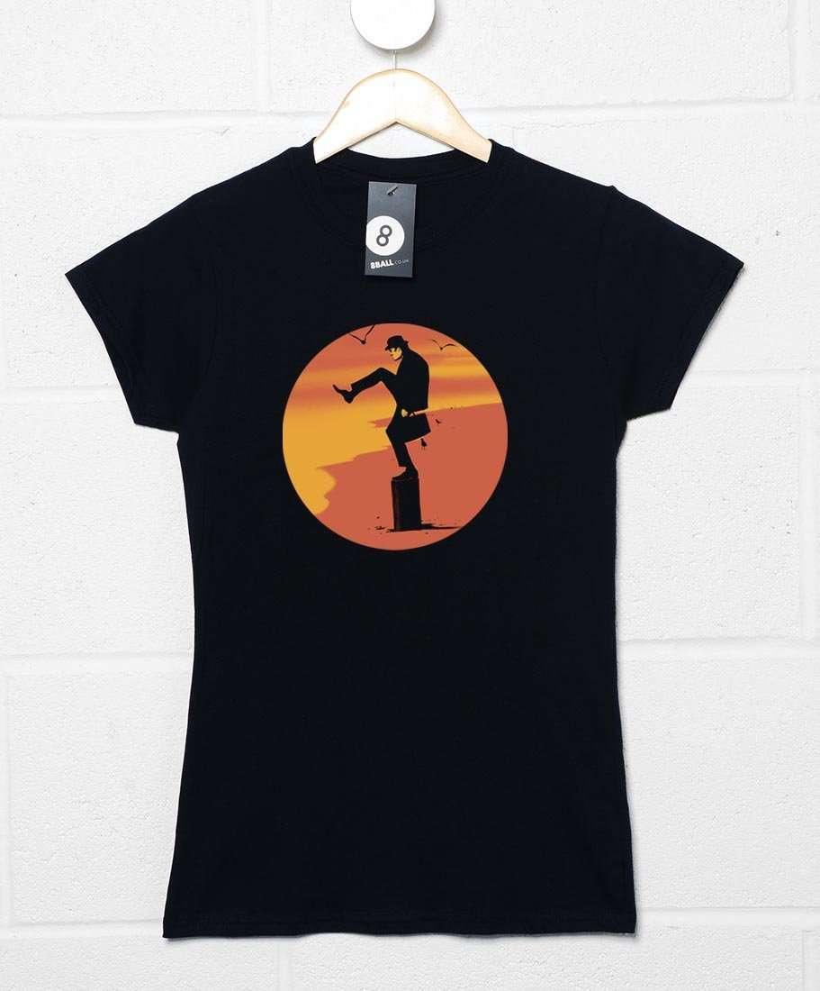 Silly Karate Womens Fitted Mens Graphic T-Shirt 8Ball