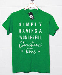 Thumbnail for Simply Having a Wonderful Christmas Time Graphic T-Shirt For Men 8Ball