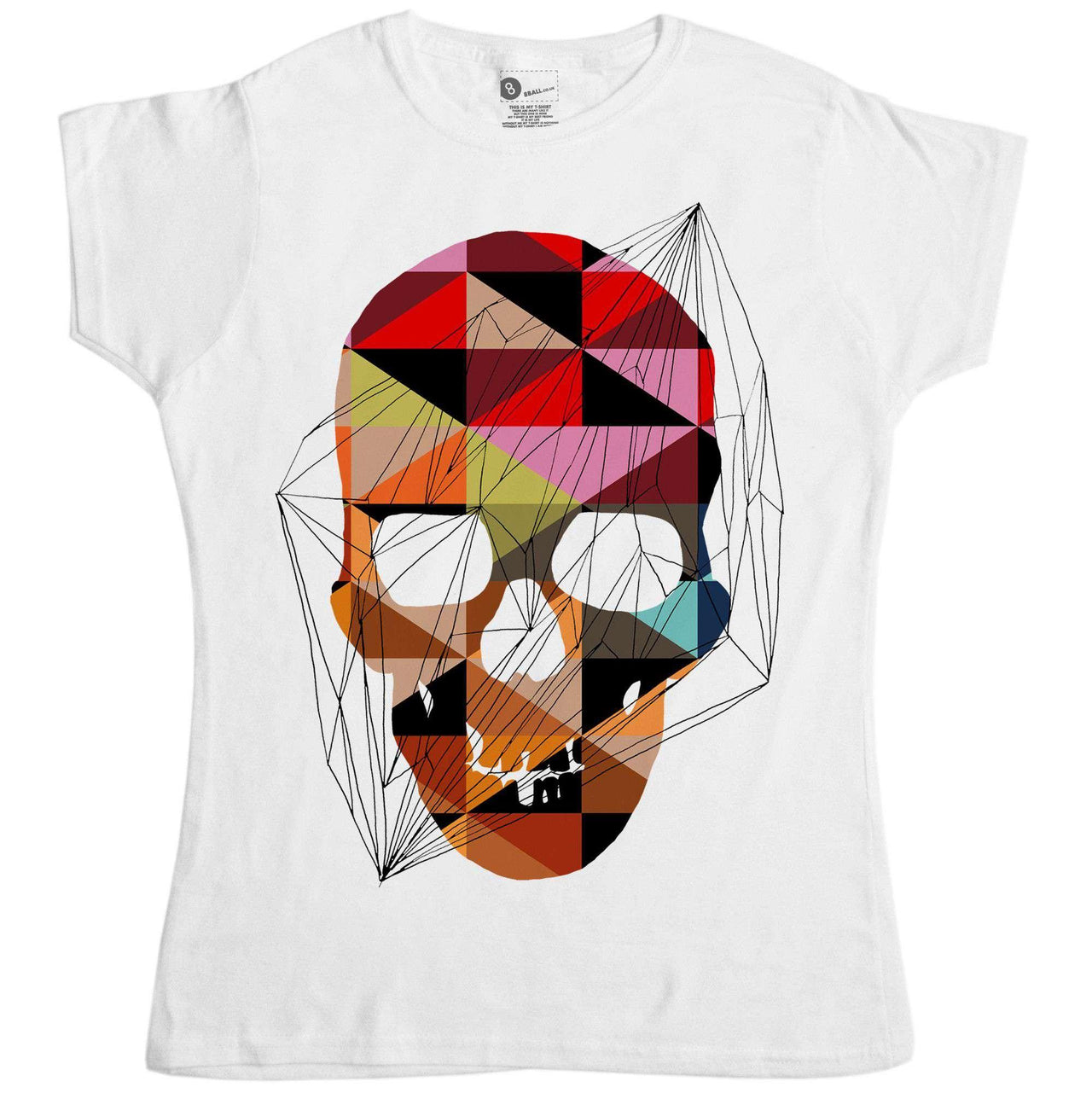 Skull Shapes Skull Shapes Womens T-Shirt 8Ball