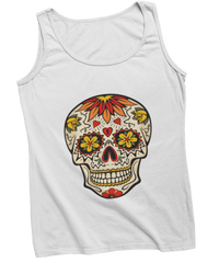 Thumbnail for Skull Tattoo Design Adult Womens Vest Top 8Ball