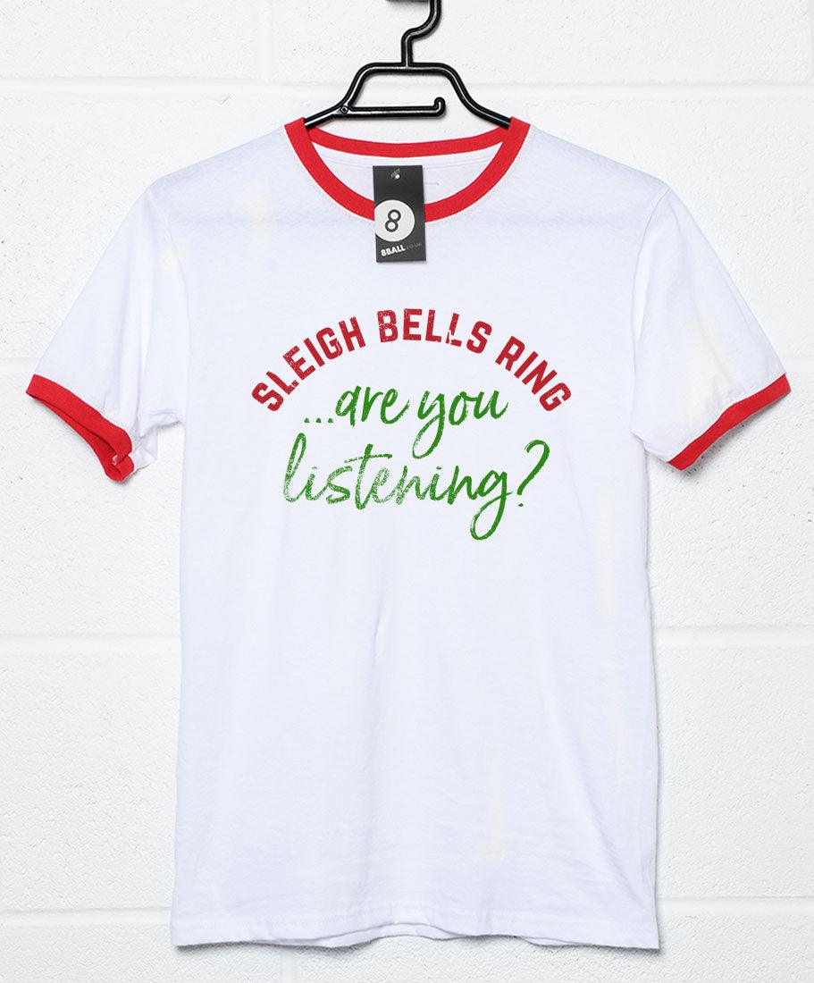 Sleigh Bells Ring are you Listening T-Shirt For Men 8Ball