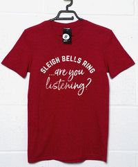 Thumbnail for Sleigh Bells Ring are you Listening T-Shirt For Men 8Ball
