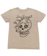 Thumbnail for Smoking Skull Tattoo Design Adult Unisex Unisex T-Shirt For Men And Women 8Ball