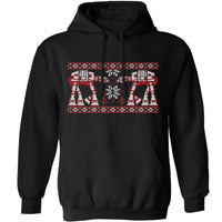 Thumbnail for Snow Walkers Knitted Jumper Style Hoodie For Men and Women 8Ball