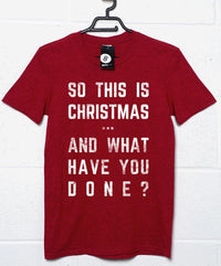 Thumbnail for So This is Christmas and What Have you Done Unisex T-Shirt 8Ball