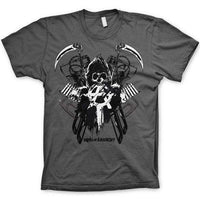 Thumbnail for Sons Of Anarchy Harley Engine Reaper Graphic T-Shirt For Men 8Ball