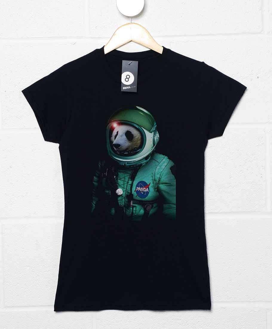 Space Panda Womens Fitted T-Shirt 8Ball