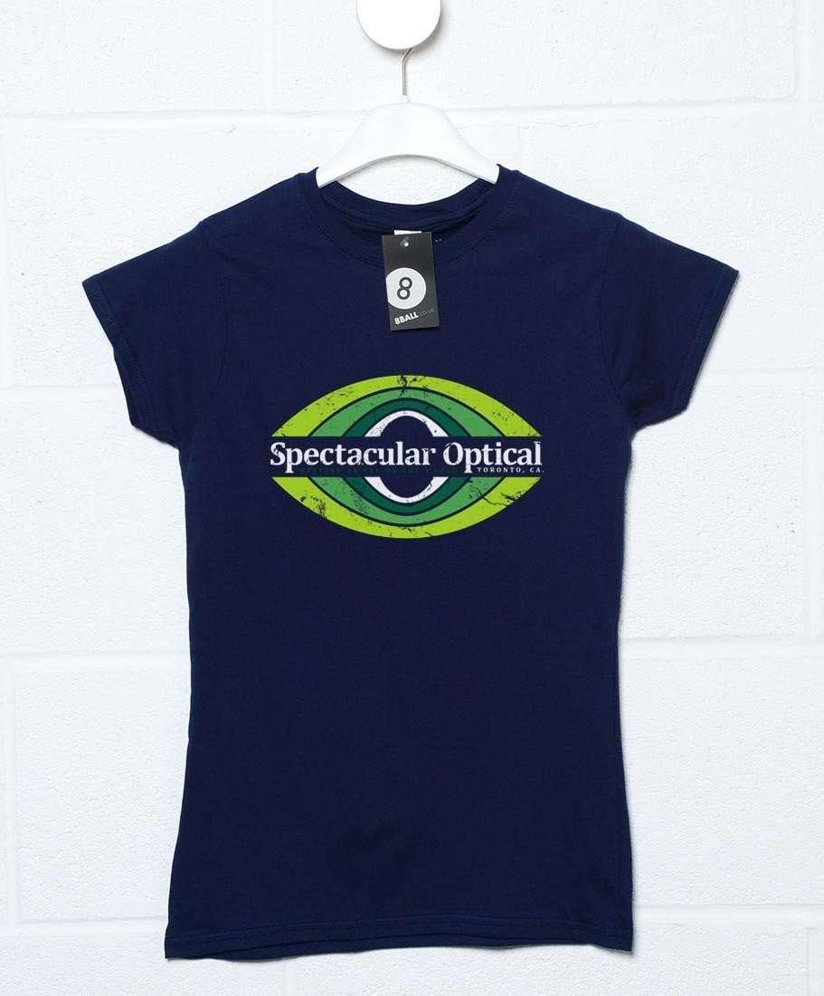 Spectacular Optical Womens T-Shirt 8Ball