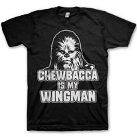 Thumbnail for Star Wars Chewbacca Is My Wingman Mens T-Shirt 8Ball