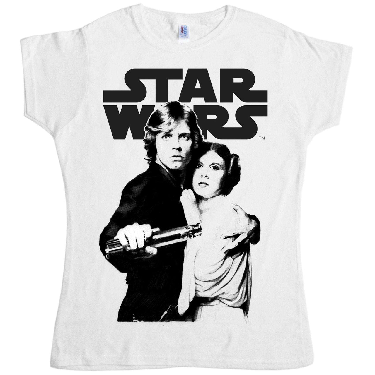 Star Wars Luke And Leia T-Shirt for Women 8Ball
