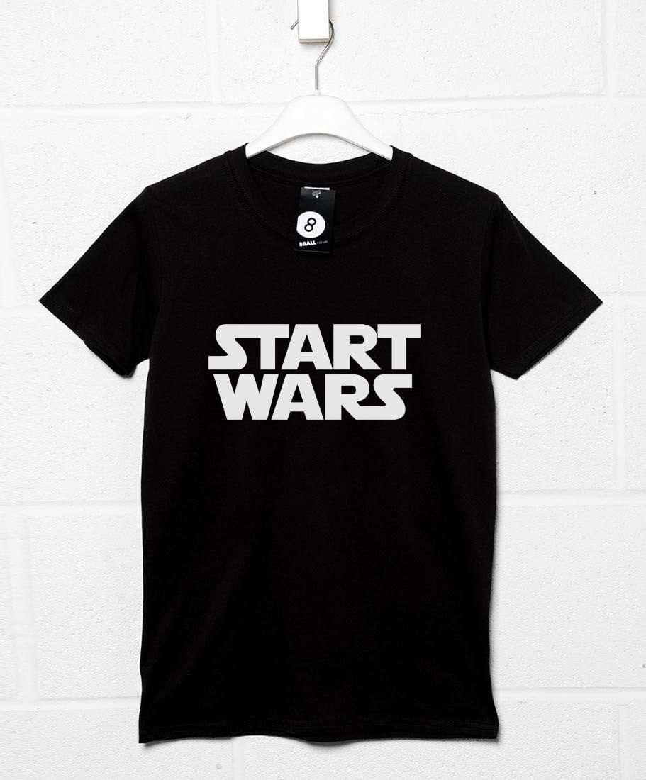 Start Wars Mens Graphic T-Shirt 8Ball