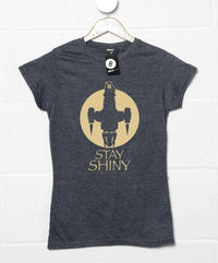Thumbnail for Stay Shiny T-Shirt for Women 8Ball