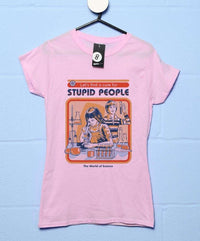 Thumbnail for Steven Rhodes A Cure For Stupid People T-Shirt for Women 8Ball