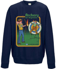 Thumbnail for Steven Rhodes Archery for Beginners Sweater Graphic Sweatshirt 8Ball