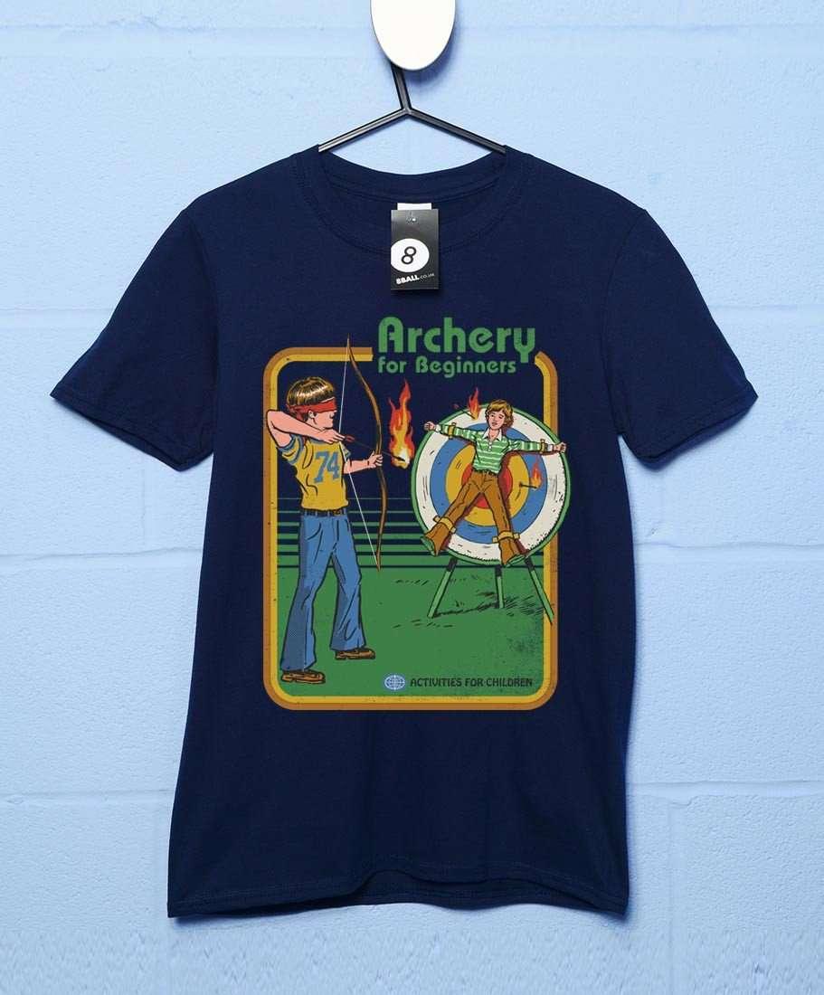 Steven Rhodes Archery for Beginners Unisex T-Shirt 8Ball