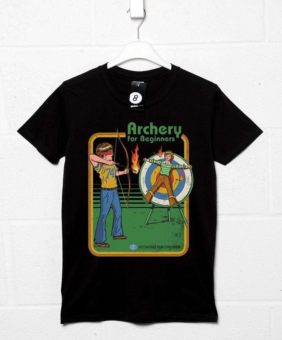 Steven Rhodes Archery for Beginners Unisex T-Shirt 8Ball