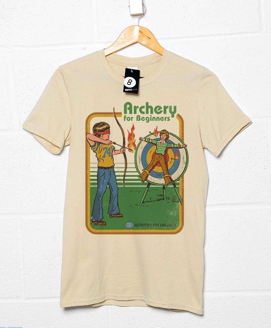 Steven Rhodes Archery for Beginners Unisex T-Shirt 8Ball