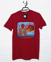 Thumbnail for Steven Rhodes Breaking News Mens T-Shirt 8Ball