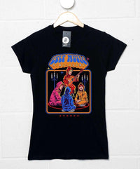 Thumbnail for Steven Rhodes Cult Music Singalong Womens Fitted T-Shirt 8Ball