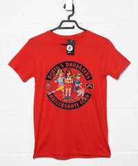 Thumbnail for Steven Rhodes Death's Daughters Rollerskate Club Mens T-Shirt 8Ball