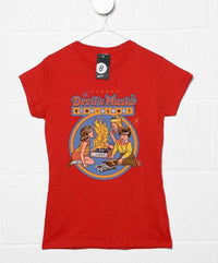 Thumbnail for Steven Rhodes Devil's Music Womens Style T-Shirt 8Ball