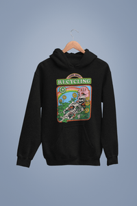 Thumbnail for Steven Rhodes Learn About Recycling Back Printed Graphic Hoodie 8Ball