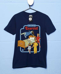 Thumbnail for Steven Rhodes Let's Call the Exorcist Mens Graphic T-Shirt 8Ball